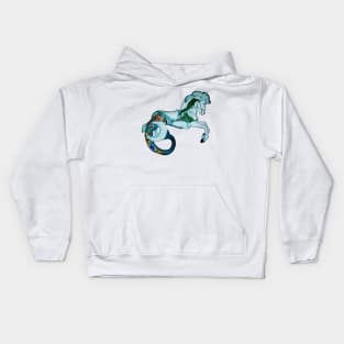 Carousel Hippocampus Animal Photo Kids Hoodie